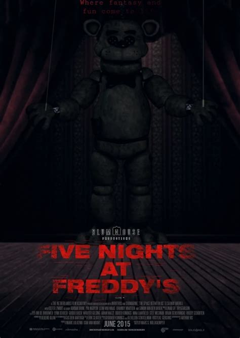 Freddy Fazbear Fan Casting For Five Nights At Freddys Live Action