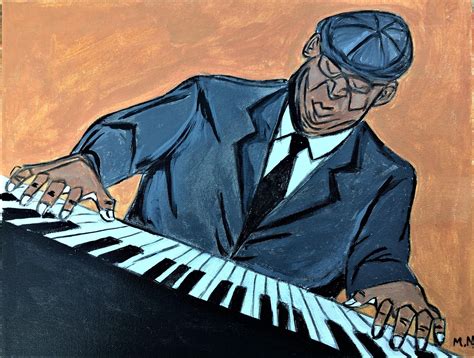 Jazz Piano Player Jazz Art Digital Download Digital Print Art Print African American By
