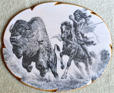Buffalo Hunt By Bill Oneill