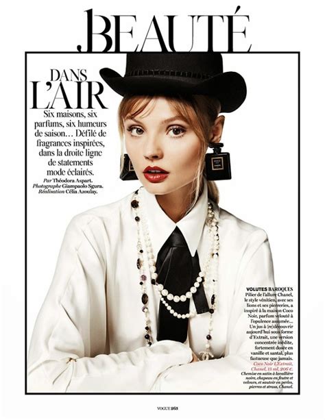 Magdalena Frąckowiak Flakony Perfum I Vogue Paris Nez De Luxe