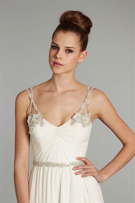 bridal gown wedding dress jlm hayley paige fall 2012 nina front