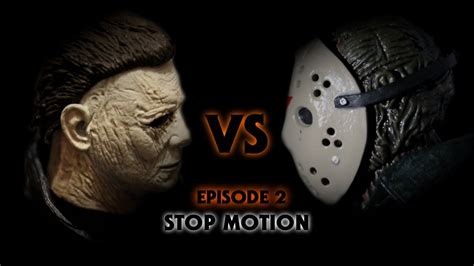 Michael Myers Vs Jason Voorhees Stop Motion Episode 2 Youtube