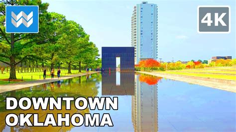 4k Downtown Oklahoma City Usa Walking Tour And Travel Guide 🇺🇸 Youtube