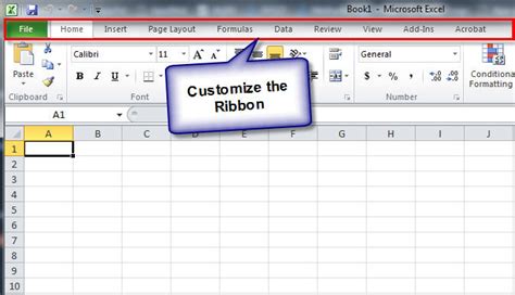 How To Add A Custom Ribbon In Excel Printable Templates