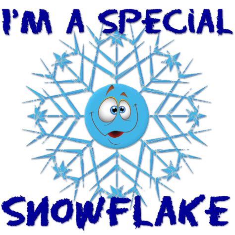 Im A Special Snowflake T Shirt Unisex Dobrador Shopateria