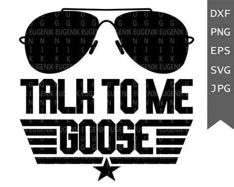 Top Gun Goose Silhouette Logo Images And Photos Finder