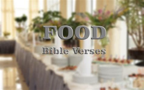 Bible verses related to soul from the king james version (kjv) by relevance. 6 Important Bible Verses About Food