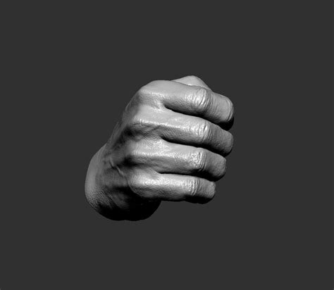Realistic Male Hand 3d Model Free 3d Model Cgtrader