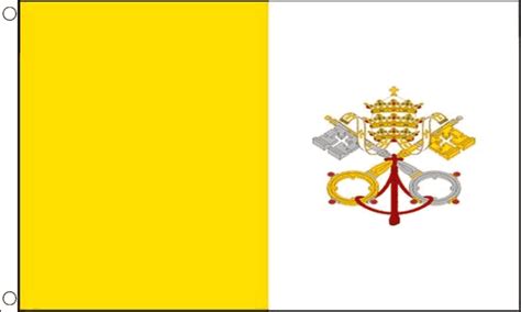 Vatican City Papal Flag Buy Vatican City Papal Flag At Flagmanie