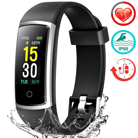 Fitfort Smart Fitness Tracker Watch Heart Rate Blood Pressure Sleep