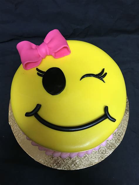 Birthday Cake Emoji Emoji Birthday Cake Brendas Cake Designs Birthday