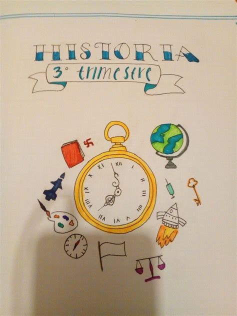 Portada Historia Ideas De Portadas Bonitas Para Cuadernos
