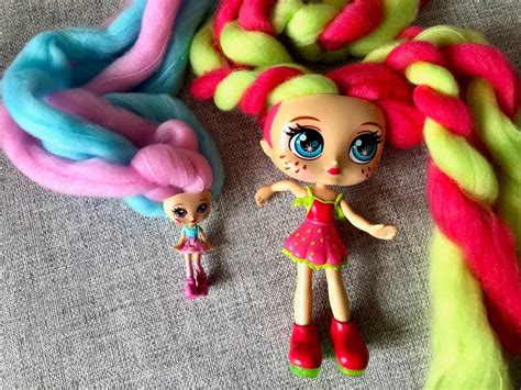 The Size Difference In The Candylocks Dolls They Are Scented