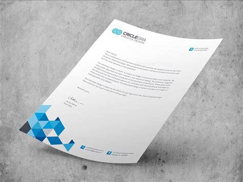 Send out stunning notes emblazoned with your distinct letterhead design. Elegant Corporate PSD Letterhead Templates 000027 - Template Catalog