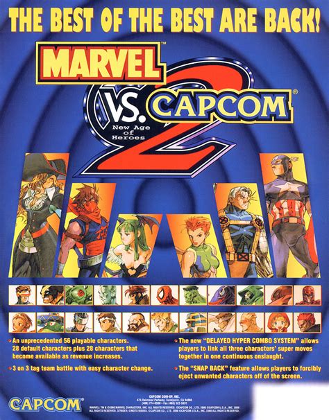 The best starting point to discover 2 player games. Marvel vs. Capcom 2: New Age of Heroes - Marvel Comics ...