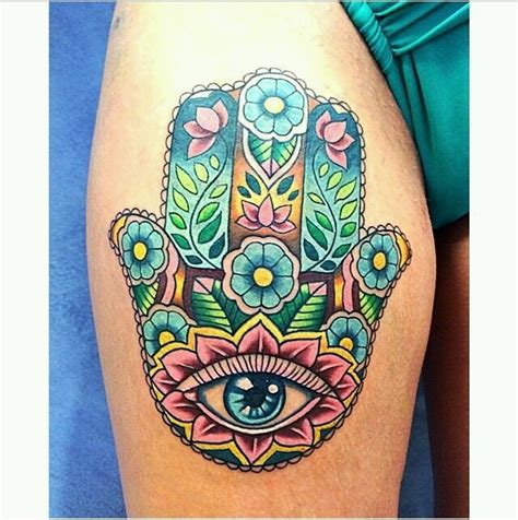 50 Deeply Symbolic Hamsa Tattoos You Cant Resist To Get Inked In 2020