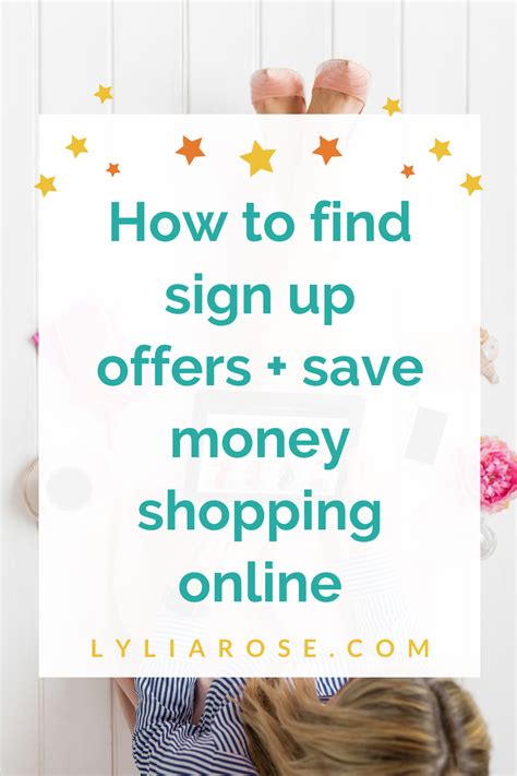 How To Find New Customer Sign Up Offers Save Money Shopping Online
