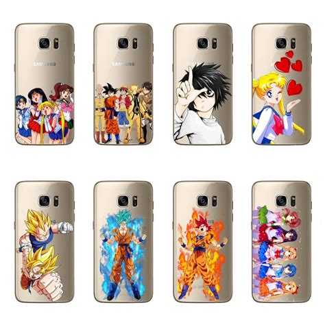 Phone Cases For Samsung Galaxy S6 Cool Boys Dragon Ball Cartoon Tpu