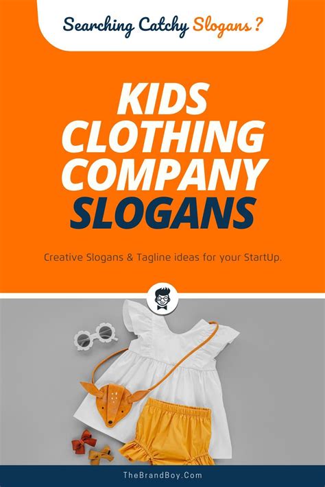 550 Brilliant Kidswear Slogans And Taglines Generator Kids
