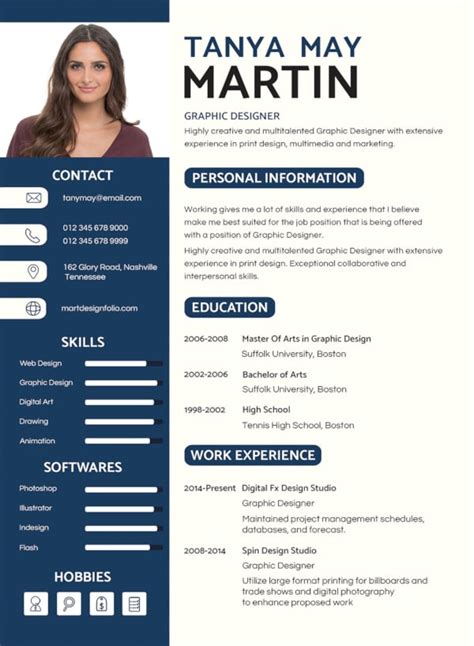 12 Formal Curriculum Vitae Free Sample Example Format Download