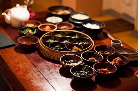 Traditional Korean Dinner Table Photography By Martin Prazak