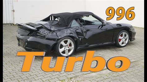 Unfall Porsche 996 Turbo Cabrio X50 Wls 2004 Überschlagporscheankauf