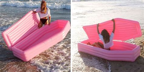 A Coffin Pool Float Exists And Its A Pale Persons Must