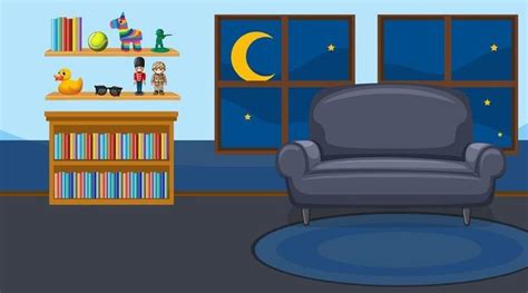 Living Room Cartoon Vector Art Icons And Graphics For Free Download