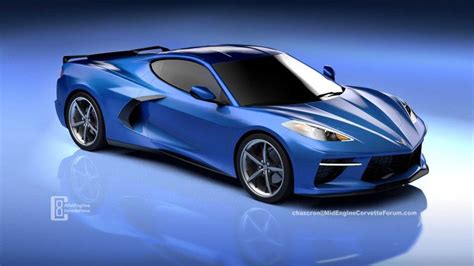 Blue C8 Corvette Wallpaper
