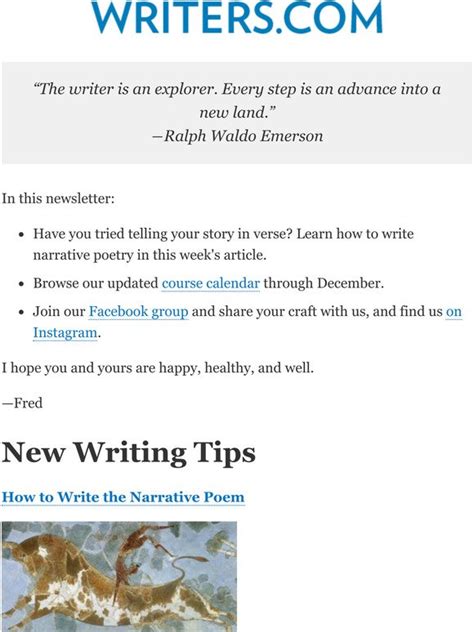How To Write The Narrative Poem Milled