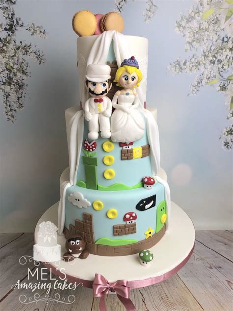 Super Mario Wedding Cake Mels Amazing Cakes