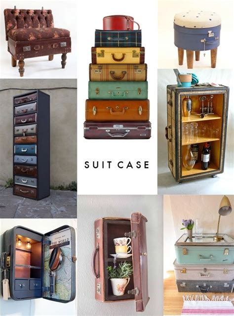 Recycle Recycle Old Suitcases Home Diy Diy Furniture