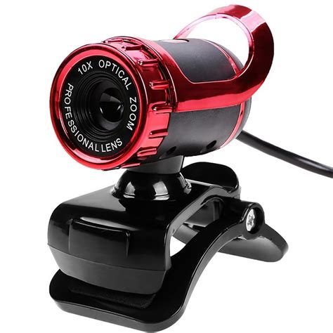 Youzee Usb Hd Webcam 10x Optical Zoom Web Cam Camera With Mic For Pc