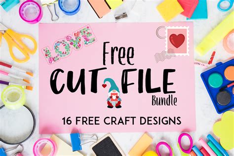 The Free Craft Bundle Bundle Creative Fabrica Digital Scrapbooking Freebies Graphic Design
