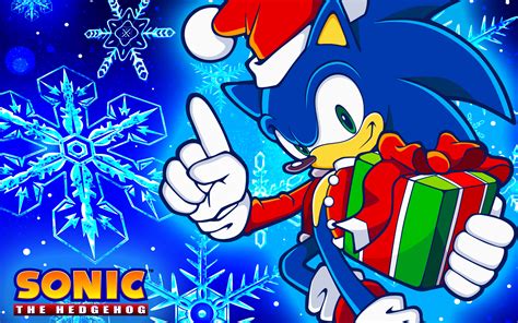Christmas Sonic Wallpaper By Sonicthehedgehogbg On Deviantart