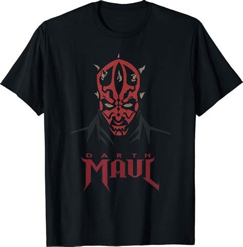 Star Wars Darth Maul Sith Lord T Shirt Clothing