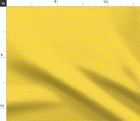 Yellow Brick Road Fabric Spoonflower