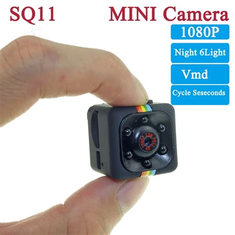 Sq11 Mini Digital Camera Hd 1080p 12m Full High Resolution Camcorder