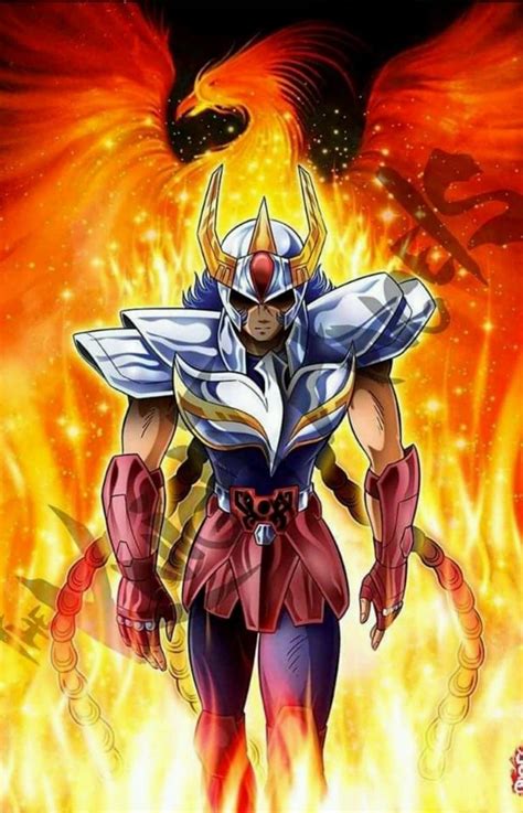 An Anime Character Standing In Front Of Fire With His Hands On His Hips