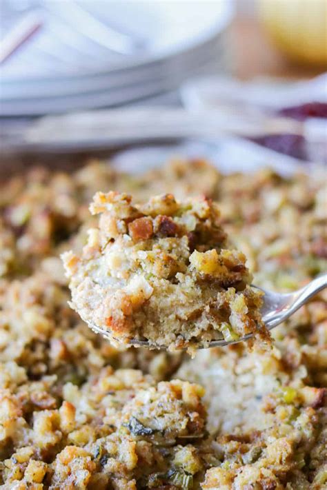 Easy Turkey Stuffing Recipe Days Of Baking And More