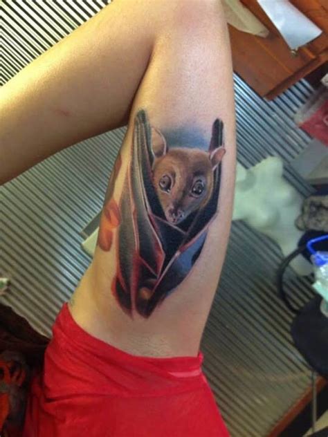 100 Best Bat Tattoos Images On Pinterest Bat Tattoos