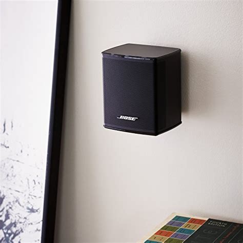 Bose Virtually Invisible 300 Wireless Surround Speakers Pair Black