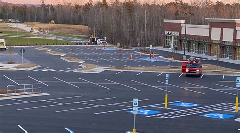 Publix Vestavia Hills Al Commercial Parking Lot Striping Real