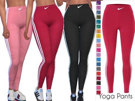 The Sims Resource Summer Yoga Pants