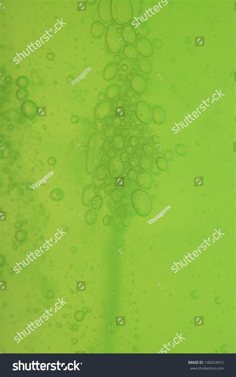 Green Abstract Blurred Liquid Background Soap Stock Photo 148324472