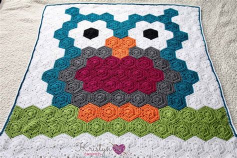 Crochet Owl Baby Blanket Pattern Free