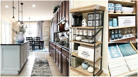 More and more kitchen design looks to benefit from minimal clutter and maximum efficiency. NEW! Kitchen Tour | How To Organize Your Kitchen - YouTube