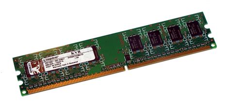 kingston kvr667d2n5 1g 1gb ddr2 pc2 5300u 667mhz 240 pin dimm 8c ss memory 1gb team spares