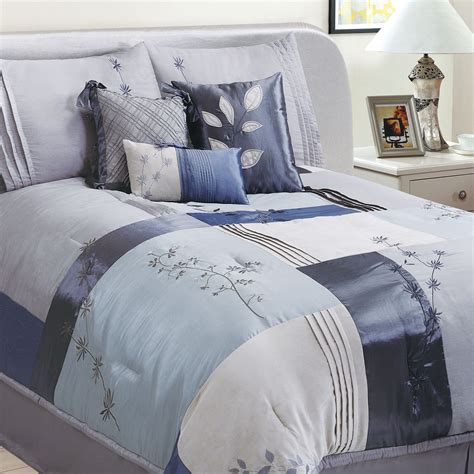 Hudson Street Back To Nature Piece Complete Comforter Set Comforter Sets Bedding Sets Blue