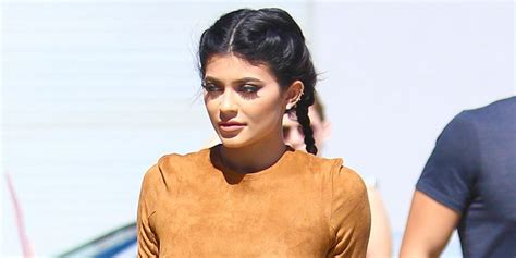 Kylie Jenner Braid Hairstyle Famous Person